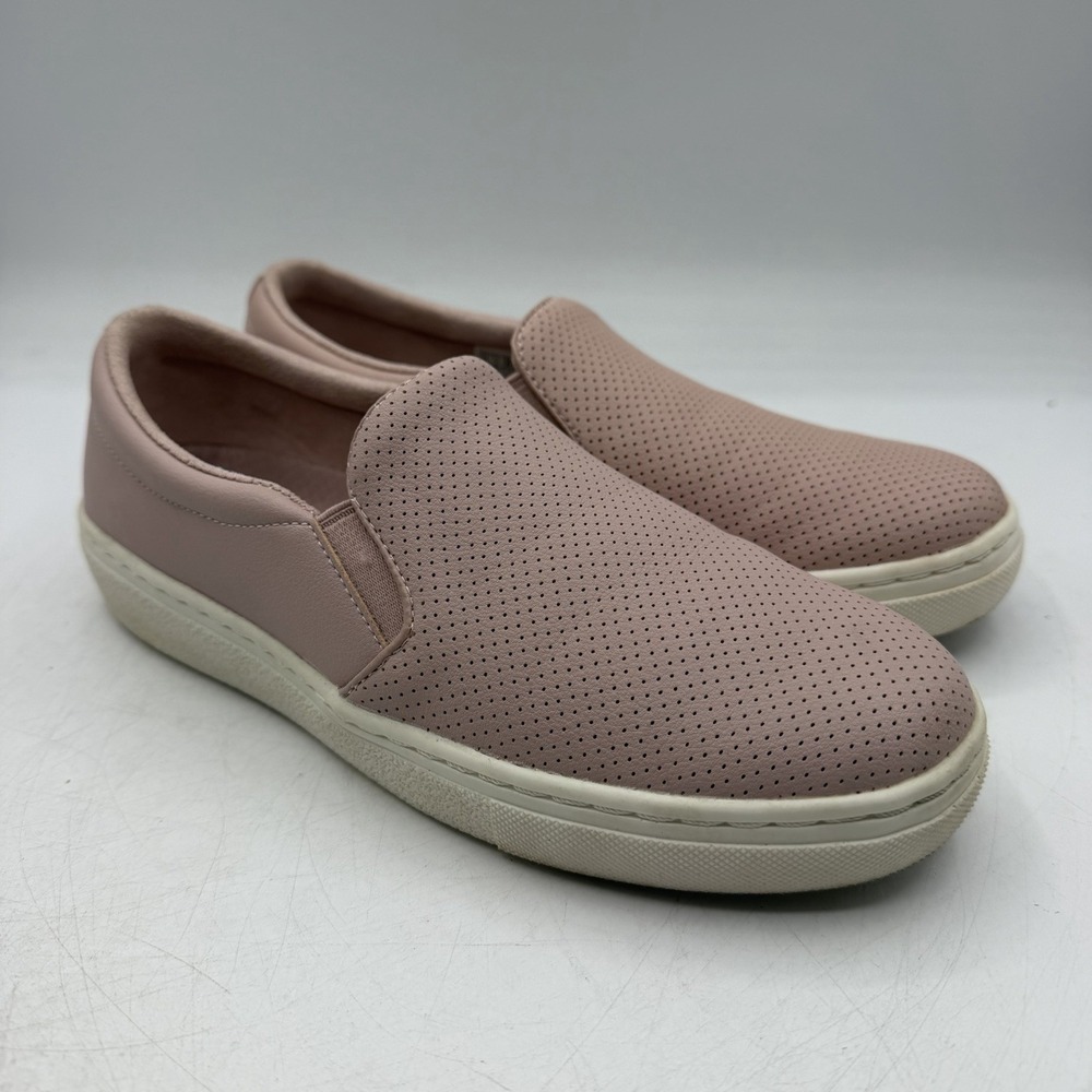 Skechers Goldie Plane Jane Shoes Womens Sz 6 Light Pink Slip On Perforated 73762